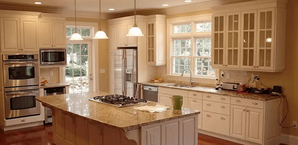 Custom cabinet door installation and kitchen upgrade in Tuscaloosa, AL
